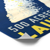 ケベック,カナダ,ローレンティアンマウンテンでスキーの女の子 ポスター (角)