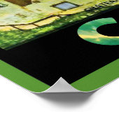 ケベック,カナダ,ヴィンテージ旅行 ポスター (角)