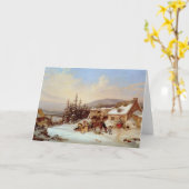 ケベック カード (黄色い花)