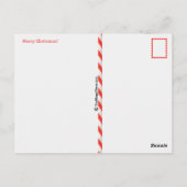 ケベック・クリスマス ポストカード (裏面)