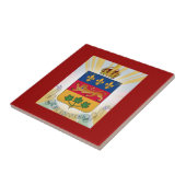 ケベック・コート・オブ・アームズ タイル (側面)