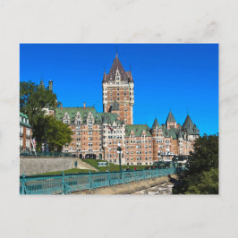 ケベック・シティのシーン ポストカード