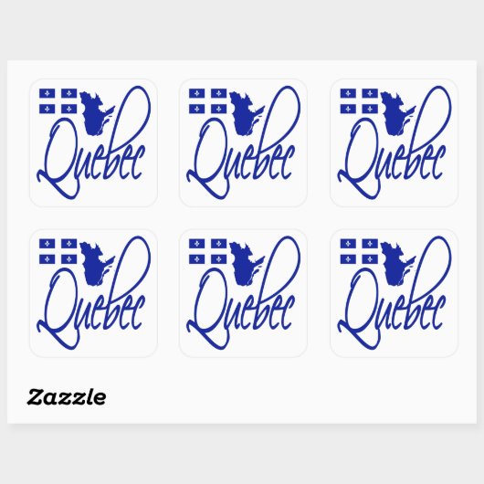 ケベック スクエアシール (シート)