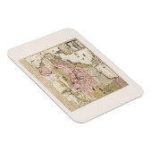 ケベック/ヌーヴェル – フランス中世フランスの地図アメリカ マグネット (右側)