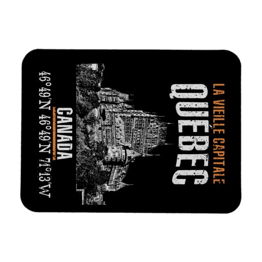 ケベック マグネット (横)