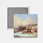 ケベック マグネット (正面/裏面)