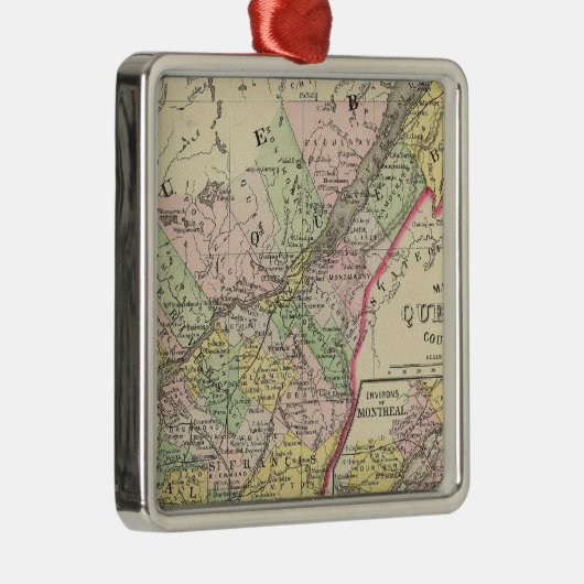 ケベック メタルオーナメント (右)