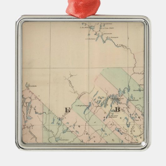 ケベック メタルオーナメント (正面)