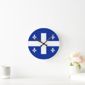 ケベック ラウンド壁時計 (ホーム)