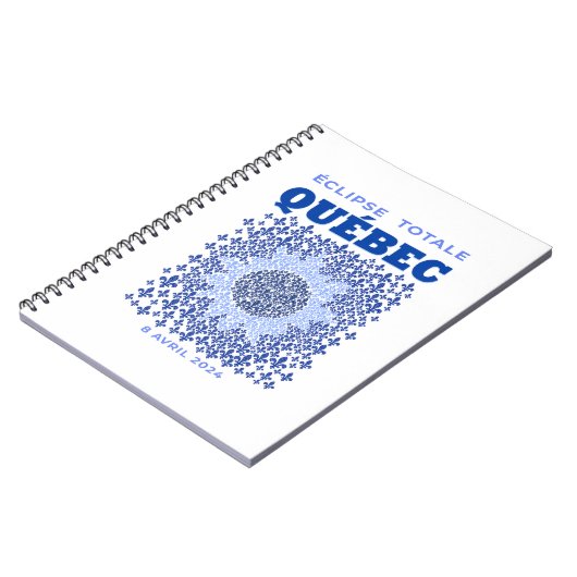 ケベックTotal Eclipse Spiralフォトノートブック ノートブック (左側)