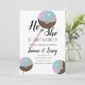 ケポップジェンダーが彼または彼女の招待状を明らかにする 招待状 (スタンド正面)