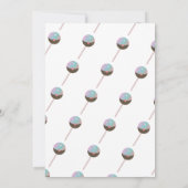 ケポップジェンダーが彼または彼女の招待状を明らかにする 招待状 (裏面)