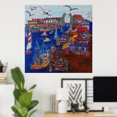 ケマ、テキサス州1970年代頃 ポスター (ホームオフィス)