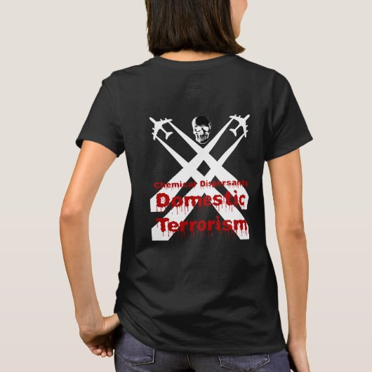 ケミカルディスパーサントは国内テロリズム Tシャツ (裏面)