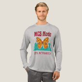ケミカル感覚過敏症(MCS)啓発 MCSモード トライブレンドTシャツ (正面全体)