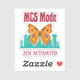 ケミカル・マルチプルセンシティビティ(MCS)啓発 MCSモード シール