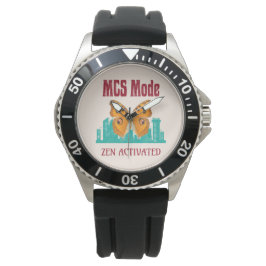 ケミカル・マルチプルセンシティビティ(MCS)啓発 MCSモード 腕時計