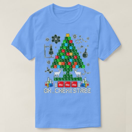 ケミステリークリスマス Tシャツ (デザイン正面)