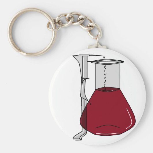 ケミストケミストケミストビーカーテスト管ソリューション キーホルダー (正面)