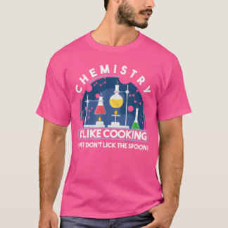 ケミストリー クック 調理 物理学 ラボ 変人 ギーク Tシャツ