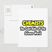 ケミスト…カッコいい Kids of Science World ポストカード (正面/裏面)