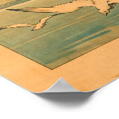 ケミンズデファーエレクトリックデュサレーブヴィンテージトラベル ポスター (角)