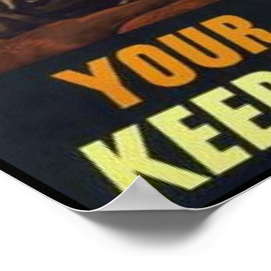 ケムエム射撃、 発砲 ポスター (角)