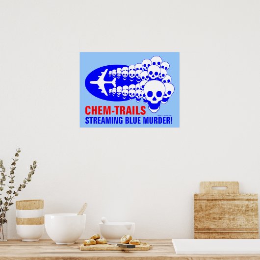 ケムトレイル ポスター (キッチン)