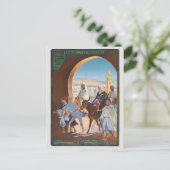 ケムンドファーマロカインズモロッコヴィンテージポスター19 ポストカード (スタンド正面)