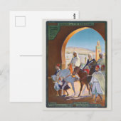 ケムンドファーマロカインズモロッコヴィンテージポスター19 ポストカード (正面/裏面)