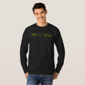 ケメットはエジプトのアフリカだ Tシャツ (正面フル)
