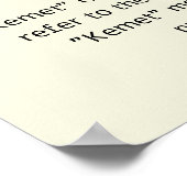 ケメット ポスター (角)