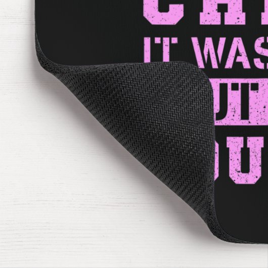 ケモの最後の日は大変だったが、私はもっと厳しかった マウスパッド (コーナー)