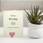 ケモもしの代わりにウィスキーががん治癒のみ カード