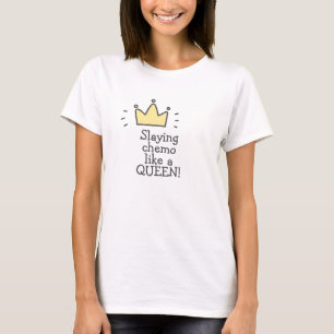 ケモを女王のように殺せ!かわいい闘士がん Tシャツ