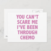 ケモを通して私を怖がらせることはできない ポストカード (正面/裏面)