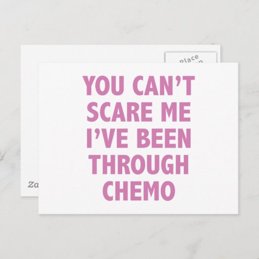 ケモを通して私を怖がらせることはできない ポストカード (正面/裏面)