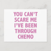 ケモを通して私を怖がらせることはできない ポストカード (正面)