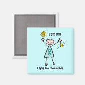 ケモベル – 子宮頸がん マグネット (正面/裏面)