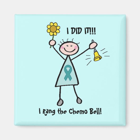 ケモベル – 子宮頸がん マグネット (正面)