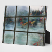 ケモンの秋の霜の絵のプレート フォトプラーク (側面)