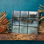 ケモンの秋の霜の絵のプレート フォトプラーク (側面)