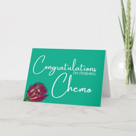 ケモ仕上げおめでとう カード (正面)