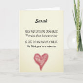 ケモ勇気付けられるカード カード (正面)