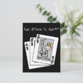 ケモ女王 ポストカード (スタンド正面)