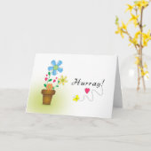 ケモ・ハーレイのがん気にカードの最終回 カード (黄色い花)