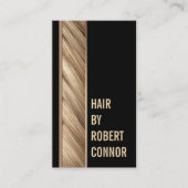 ケラチントリートメント滑らかで光沢のあるヘアスタイル 名刺 (正面)