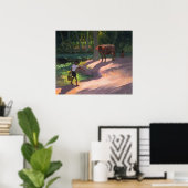 ケララバックウォーターズインド1996 ポスター (ホームオフィス)