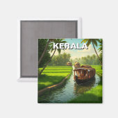 ケララ・インド マグネット (正面/裏面)
