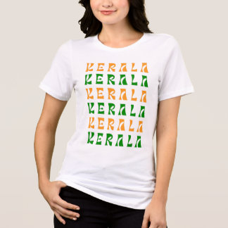 ケララ テキスト パターン トライブレンドTシャツ